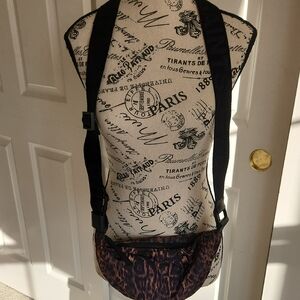 NWOT All Saints Leopard Bag